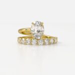 Oval Solitaire Wrap Ring