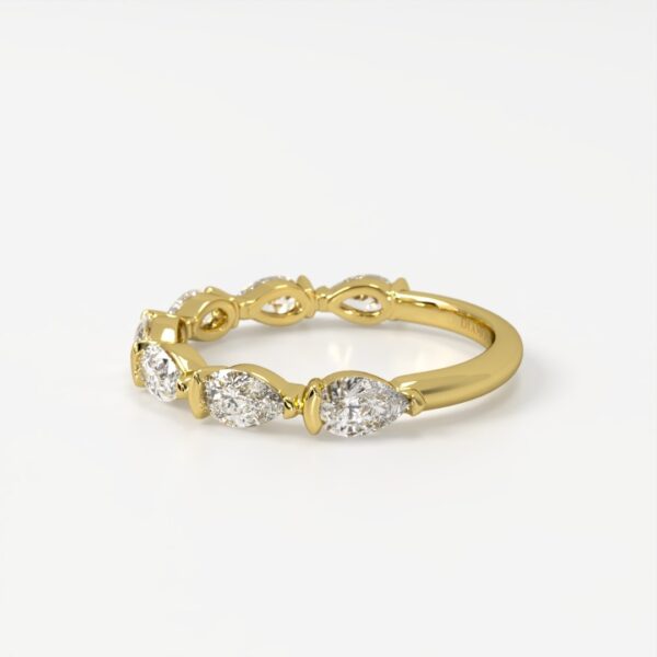Liliana | Pear East West Diamond Ring - Image 3
