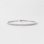 Margot 7 Carat Lab Grown Diamond Classic Tennis Bracelet in 18k White Gold