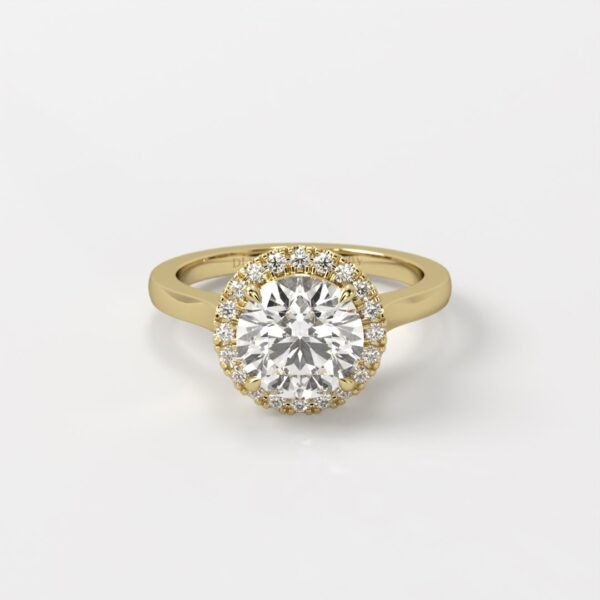 Halo Engagement Ring