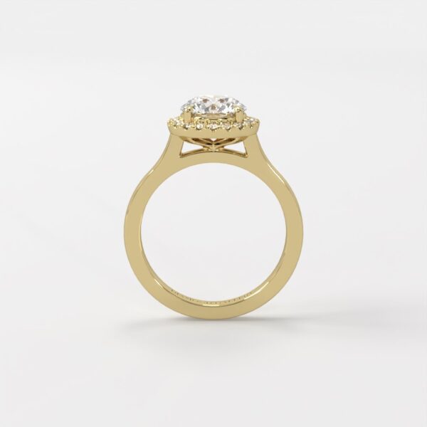 Halo Engagement Ring - Image 2