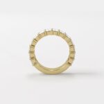 Victoria Majesty Lab Diamond Wedding Ring - Image 2