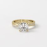 Siena – | 2.1 Ct Round Lab Readymade Diamond - Image 3