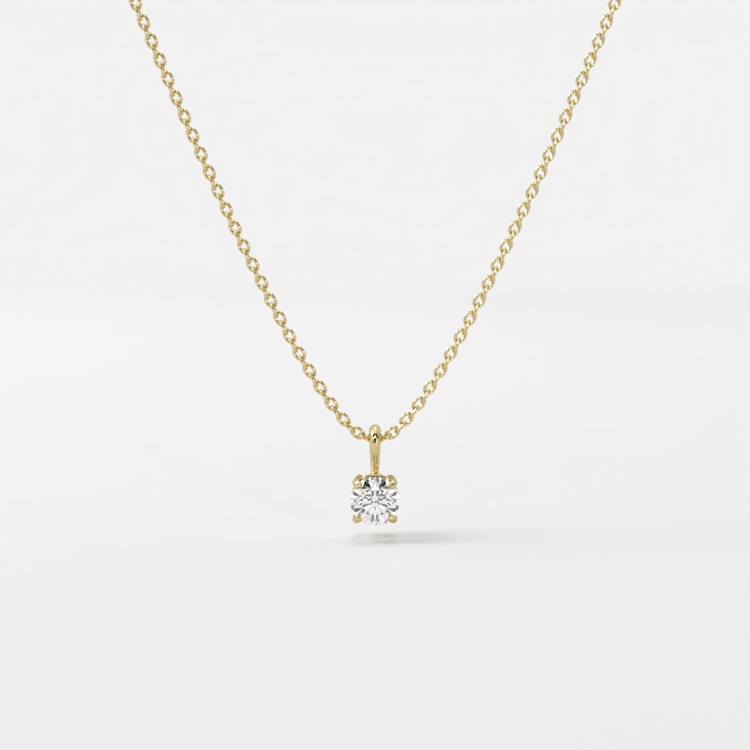 vfn1royp-1.jpg Savannah 2 Carat Round Diamond Pendant - Image 1