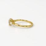 Pear Side Stones Engagement Ring - Image 3